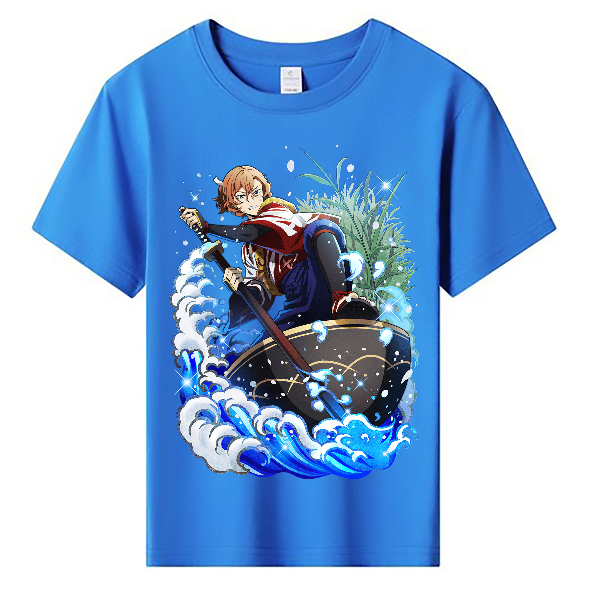 （画像用） 文豪ストレイドッグス Bungo Stray Dogs 綿100％キッズTシャツ（フロントプリント）